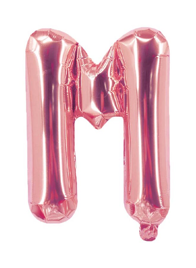 Party Time Letter M Foil Balloon 16inch 