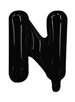 Party Time Alphabet N Letter Decorative Foil Balloon 16inch 