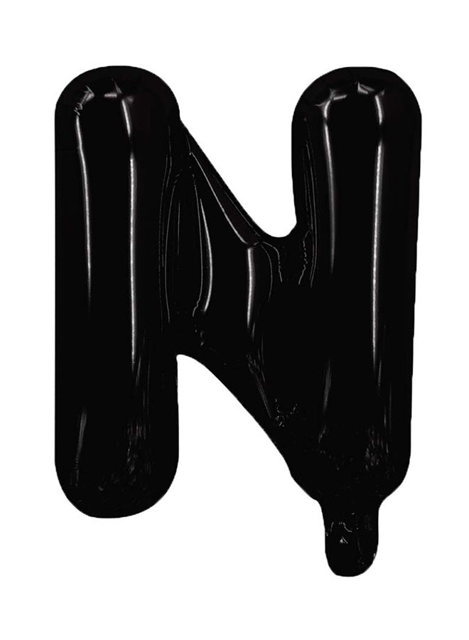 بالون زينة من القصدير على شكل حرف N 16بوصة