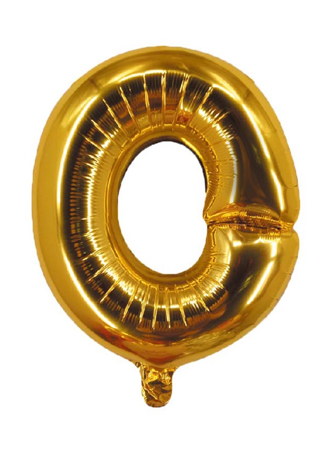 Party Time - O-Shaped Foil Balloon 16inch - Image 1