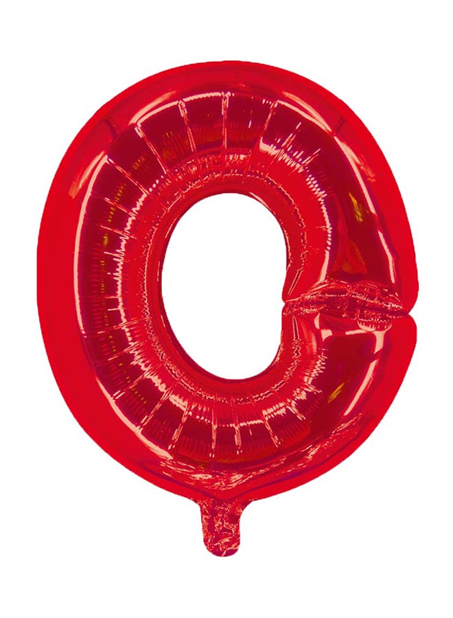 بارتي تايم بالون من القصدير على شكل حرف O بطول 16بوصة 16بوصة