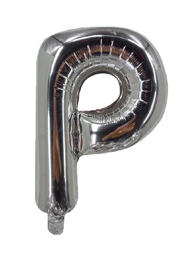 بارتي تايم بالون فويل للحفلات بتصميم حرف P 16بوصة