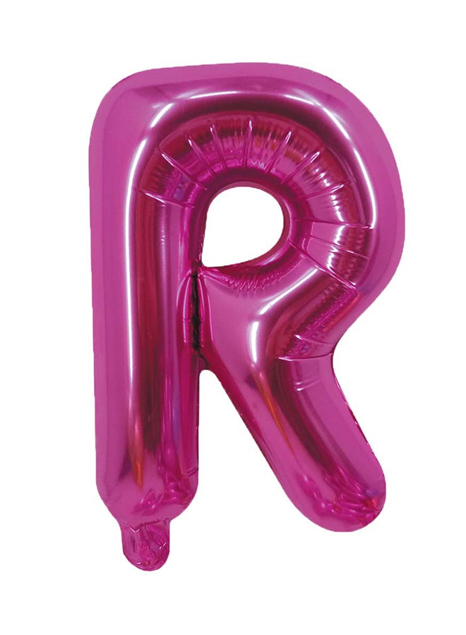 بارتي تايم بالون حفلات مصنوع من الرقائق المعدنية على شكل الحرف R