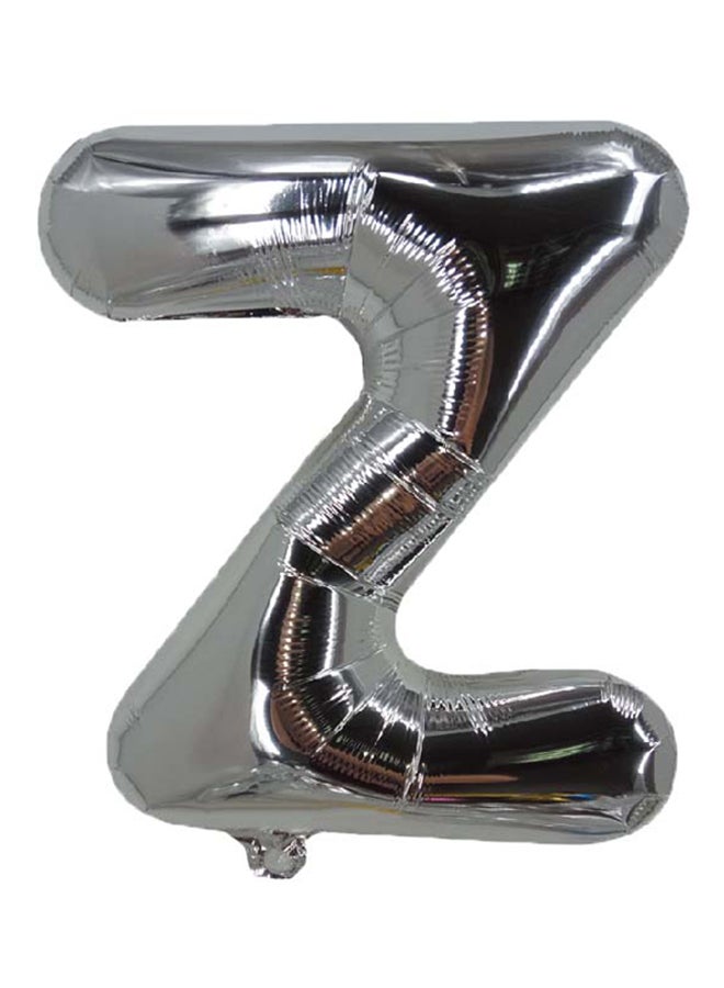 بارتي تايم بالون من القصدير على شكل حرف Z 16بوصة
