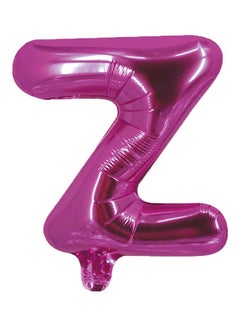 Party Time Decorative Letter Z Foil Balloon 16inch 