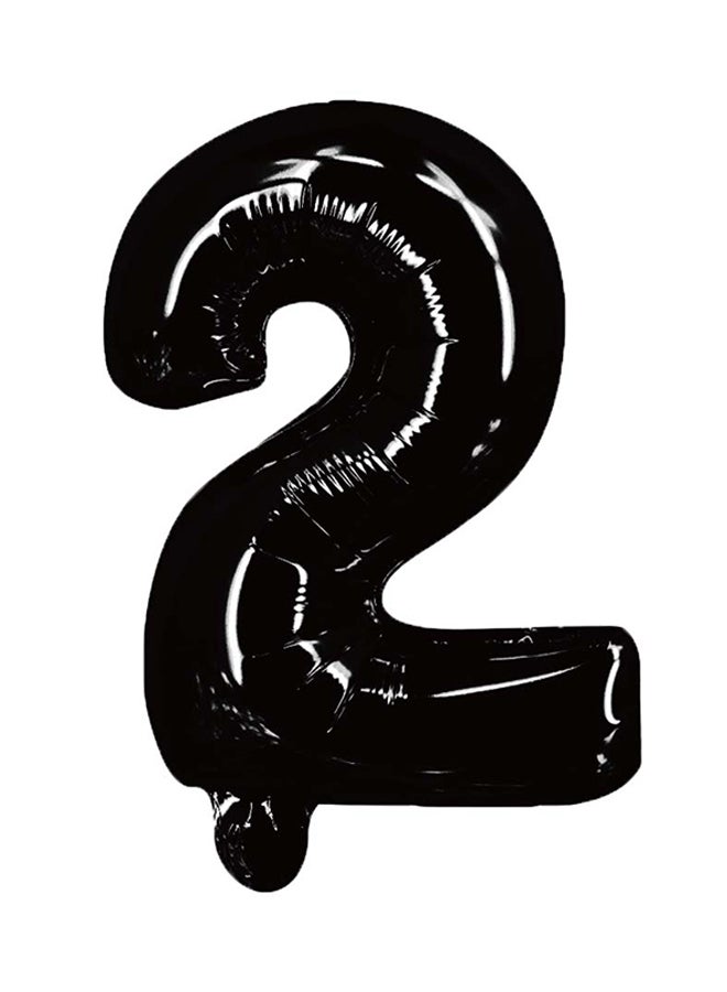 Party Time Number 2 Foil Balloon