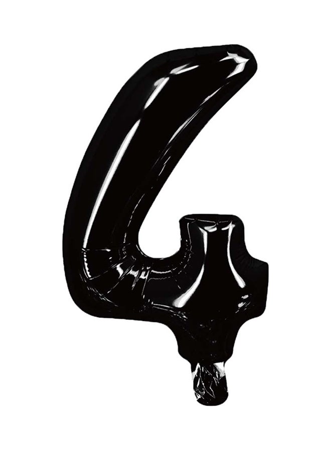 بارتي تايم بالون حفلات من القصدير على شكل رقم 4 طراز PI-804086