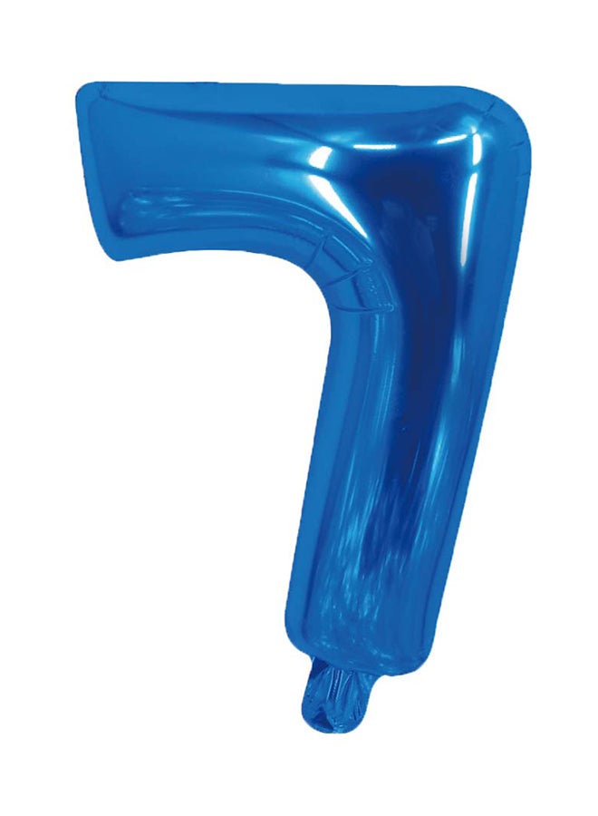 بارتي تايم بالون من القصدير للحفلات على شكل رقم 7 16بوصة