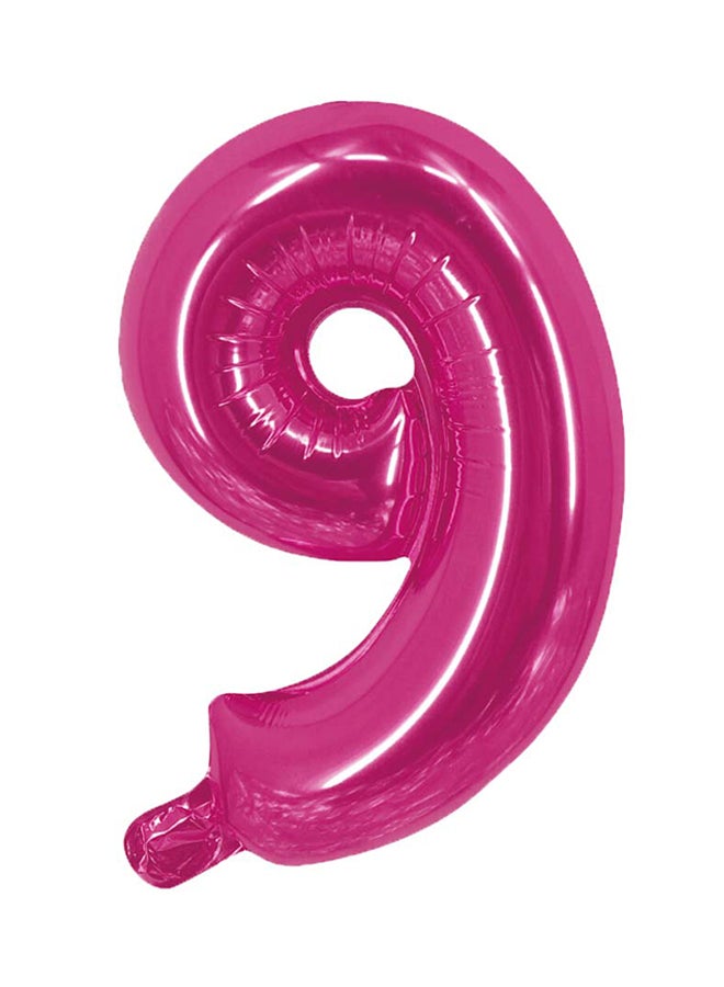 Party Time Number 9 Party Foil Balloon 16inch 
