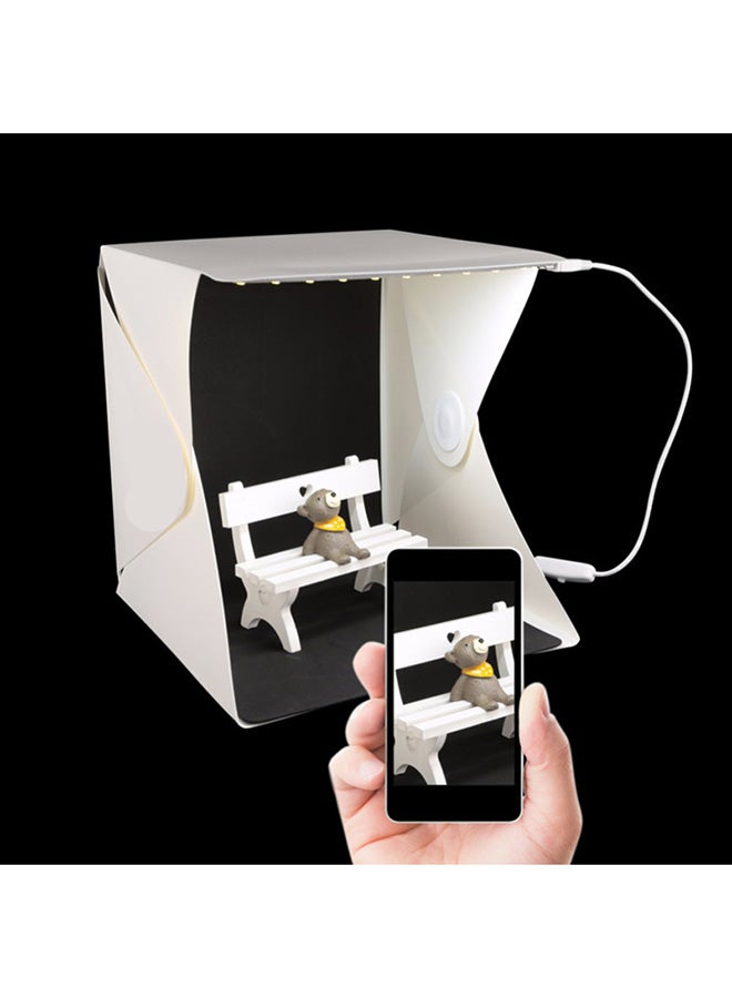 FINEC Portable Mini Photo Studio Box White/Black  - Image 3