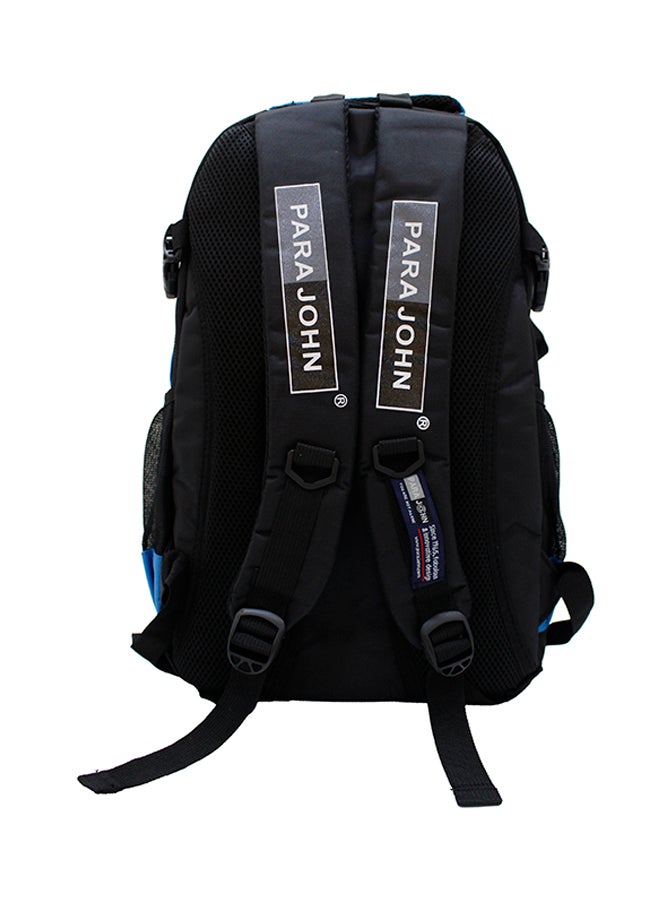 بارا جون حقيبة ظهر مدرسية من البوليستر أسود/أزرق - Image 2