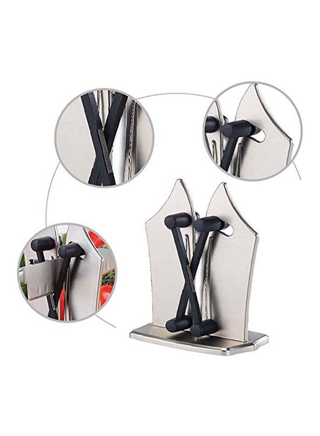 Kitchen Knife Sharpener Silver - Image 2