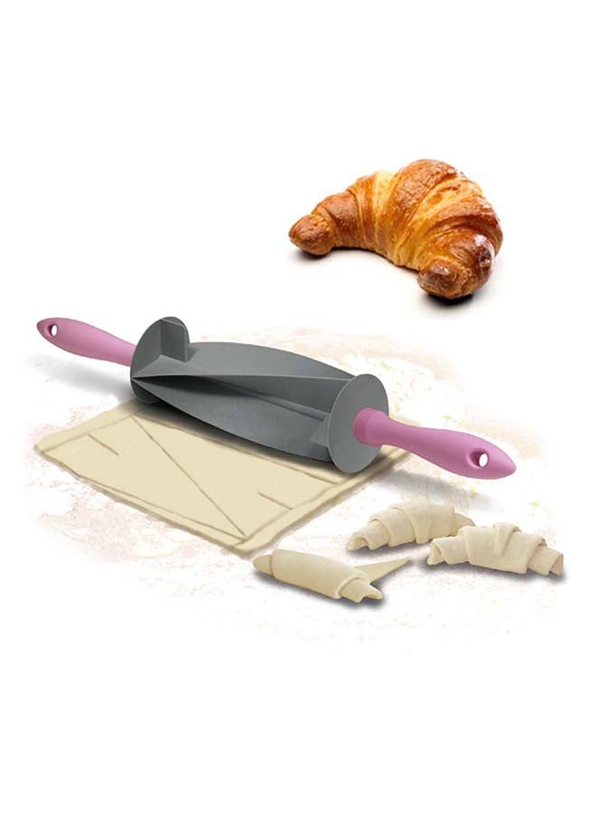 Liying Croissants Dough Cutters Grey/Pink 7x7x41centimeter  - Image 2