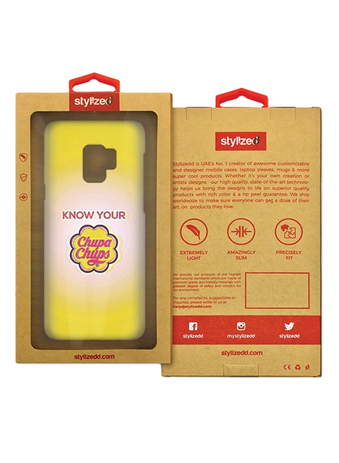 Stylizedd Slim Snap Matte Finish Case Cover For Samsung Galaxy S9 Know You Chupa Chups - Image 2