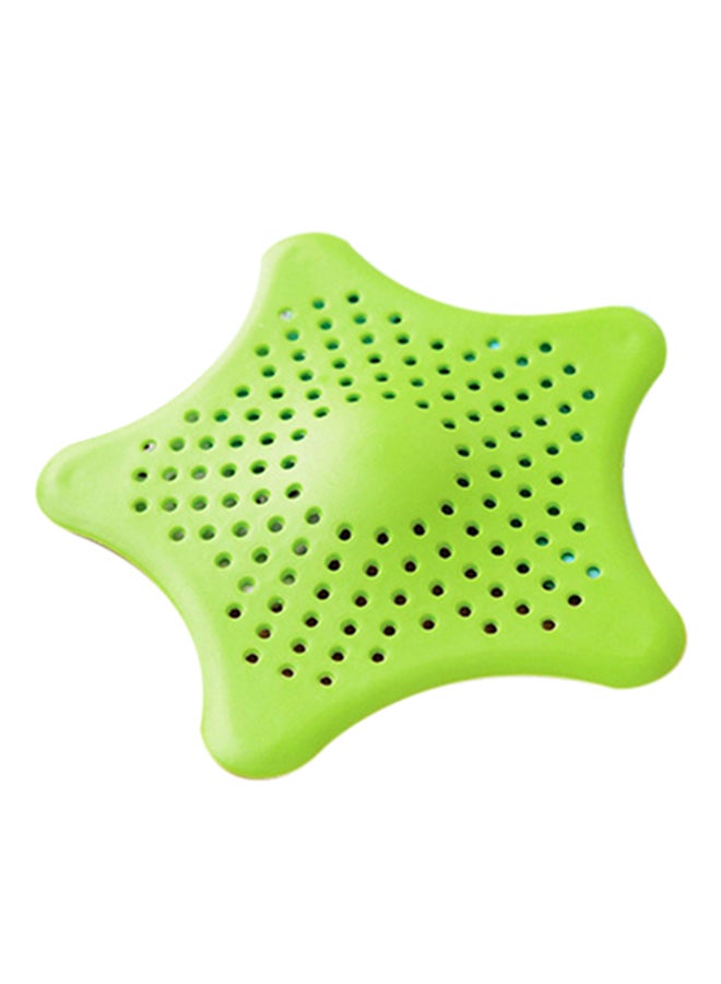 CABINA HOME Starfish Silicone Floor Drainer Green 15.5x11cm - Image 1