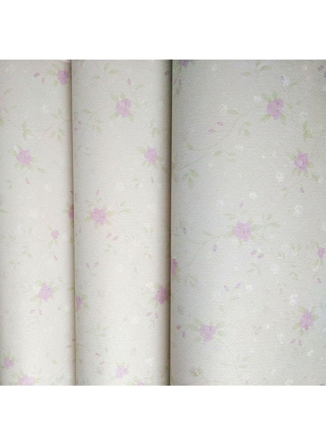 Self-Adhesive Cupboard Door Wallpaper Beige 45x100cm 