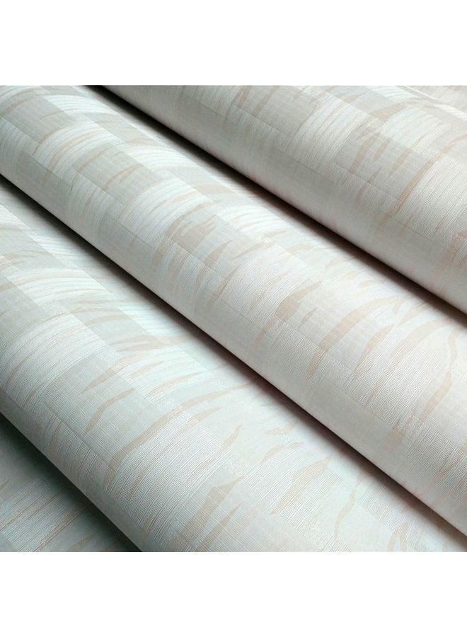 Self-Adhesive Cupboard Door Wallpaper Beige 45x100centimeter 