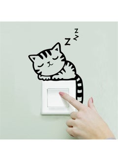 ماركة غير محددة ملصق بتصميم الحيوانات لمقبس الكهرباء للزينة أسود 14x20Ø³Ù†ØªÙŠÙ…ØªØ±  - Image 2