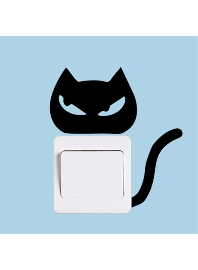 Animal Switch Sticker Black 16x17centimeter - Image 1