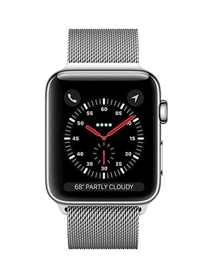 Generic - Replacement Band For Apple Watch Series 3/2/1/Nike Plus 38mm Silver - Image 1