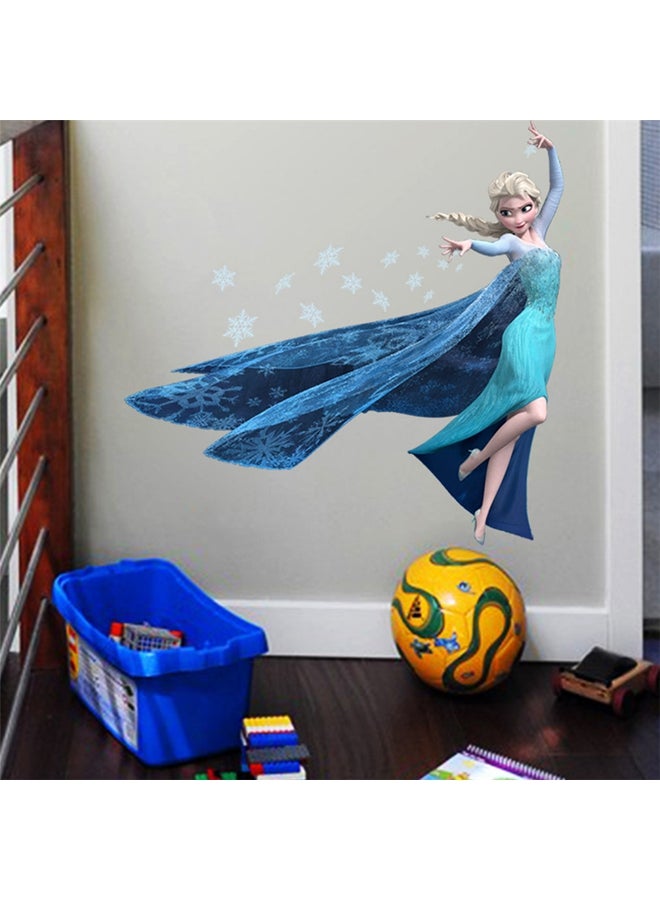 ملصق جداري تلصقه بنفسك بتصميم فروزن أزرق 45x60Ø³Ù†ØªÙŠÙ…ØªØ± - Image 2