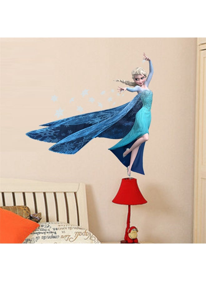 ملصق جداري تلصقه بنفسك بتصميم فروزن أزرق 45x60Ø³Ù†ØªÙŠÙ…ØªØ± - Image 3