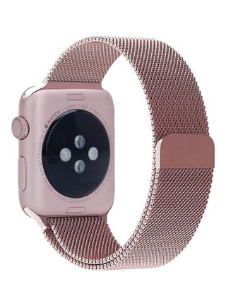 Replacement Band For Apple Watch Series 3/2/1/Nike Plus 42mm Rose Gold - v1533647116/N15728834A_1