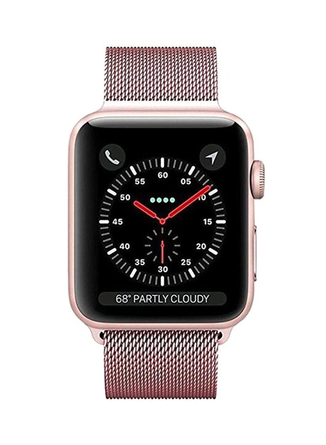Generic - Replacement Band For Apple Watch Series 3/2/1/Nike Plus 42mm Rose Gold - Image 1