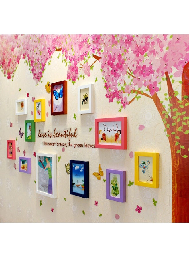 Generic - Cherry Blossom Tree Wall Sticker Pink/Brown/Green 90x60cm - Image 1