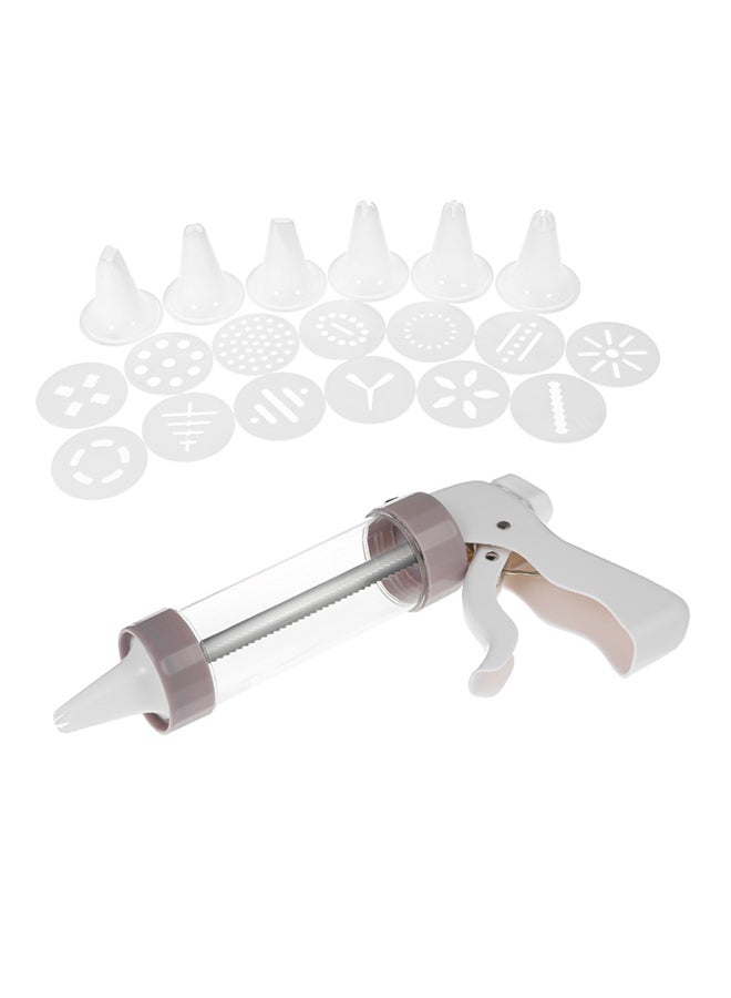 ANSELF Polypropylene Baking Mould Kit White/Grey/Clear  - Image 1