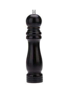 ANSELF Manual Wooden Pepper Mill Black 1.85 x 8inch  - Image 1