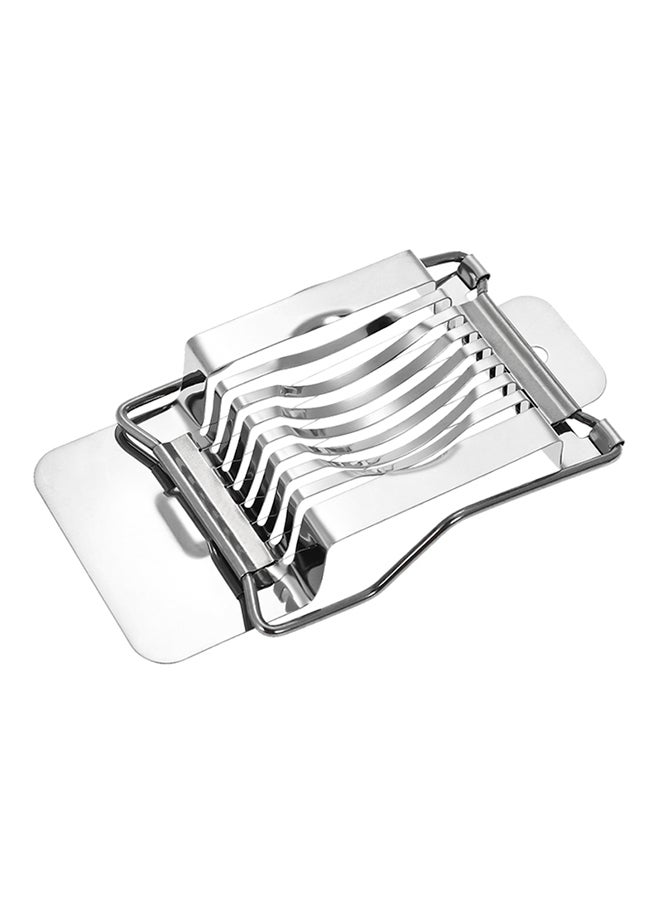 آنسيلف أداة تقطيع البيض إلى شرائح قابلة للطي فضي 15x2.4x8.2Ø³Ù†ØªÙŠÙ…ØªØ±  - Image 1