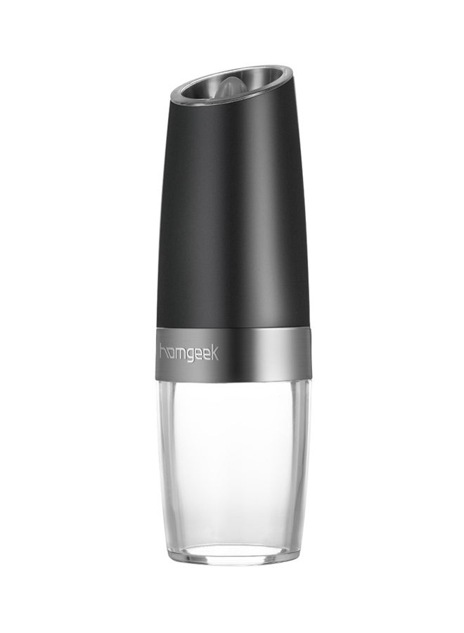 homgeek Automatic LED Pepper Grinder Black 20.2x6.3centimeter  - Image 1