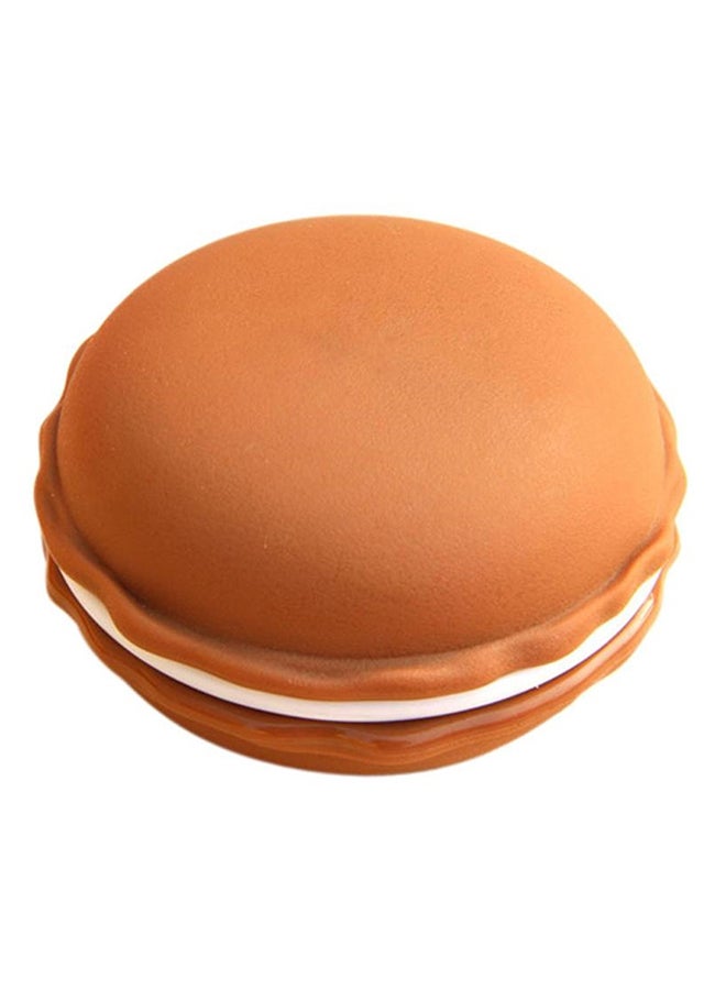 Voberry Macarons Shape Earphone SD Card Mini Storage Box Orange