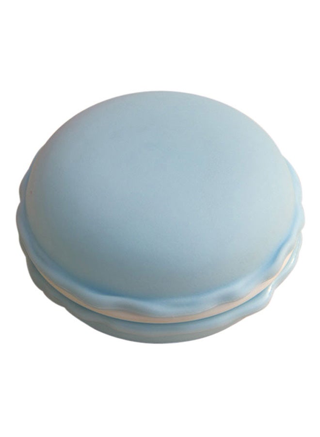 Voberry Macarons Shape Earphone SD Card Storage Box Light Blue