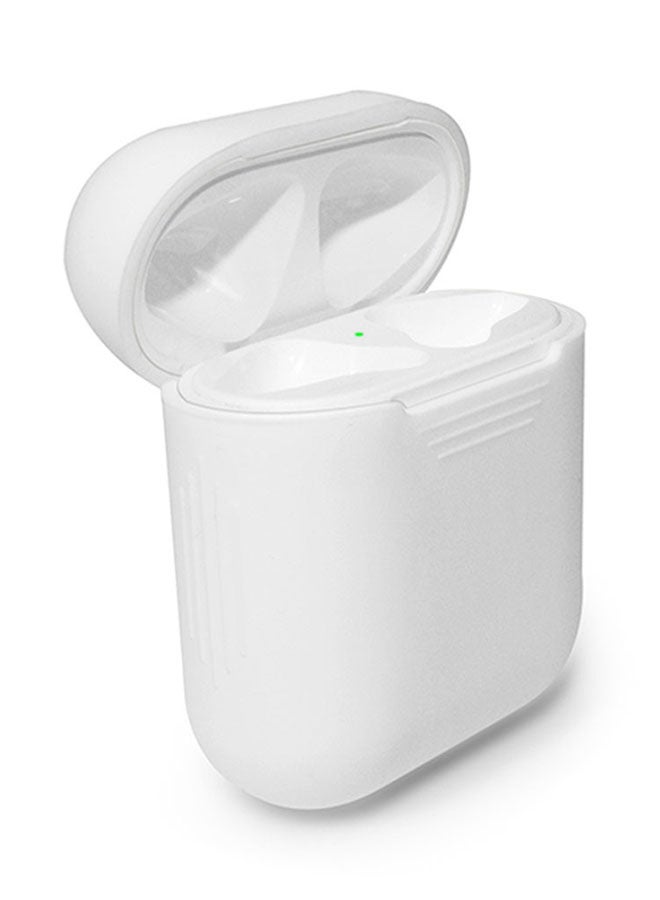 Voberry Protective Cover For Apple AirPods White - Image 1