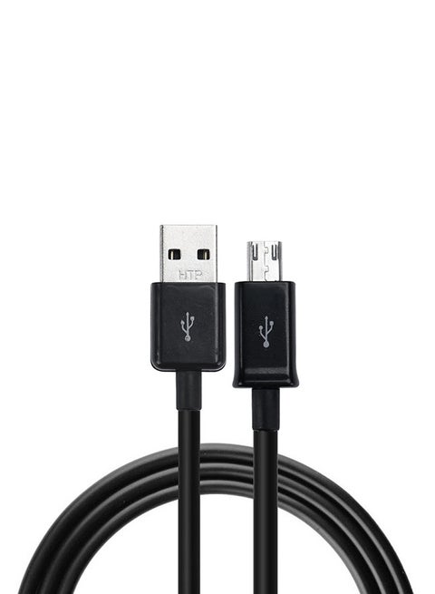 V8 Micro USB Data Sync Charging Cable For Samsung Galaxy S7 Edge Black