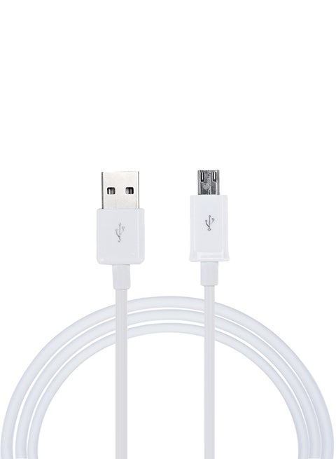 V8 Micro USB Data Sync Charging Cable For Samsung Galaxy S7 Edge White