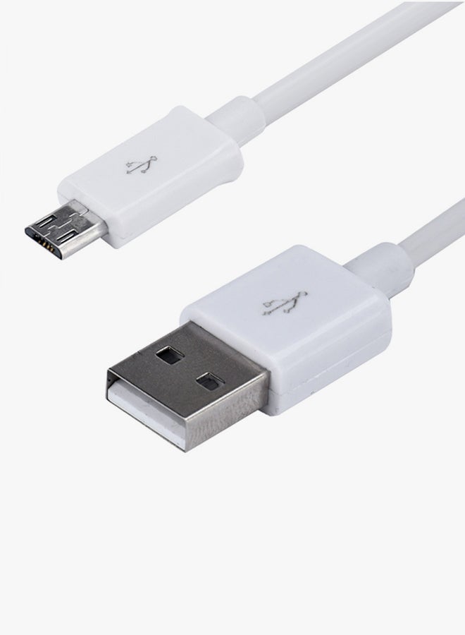V8 Micro USB Data Sync Charging Cable For Samsung Galaxy S7 Edge White