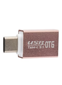 Type-C OTG Adapter Rose Gold