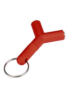 Y Splitter 2 Female To 1 Male Cable Adapter Red