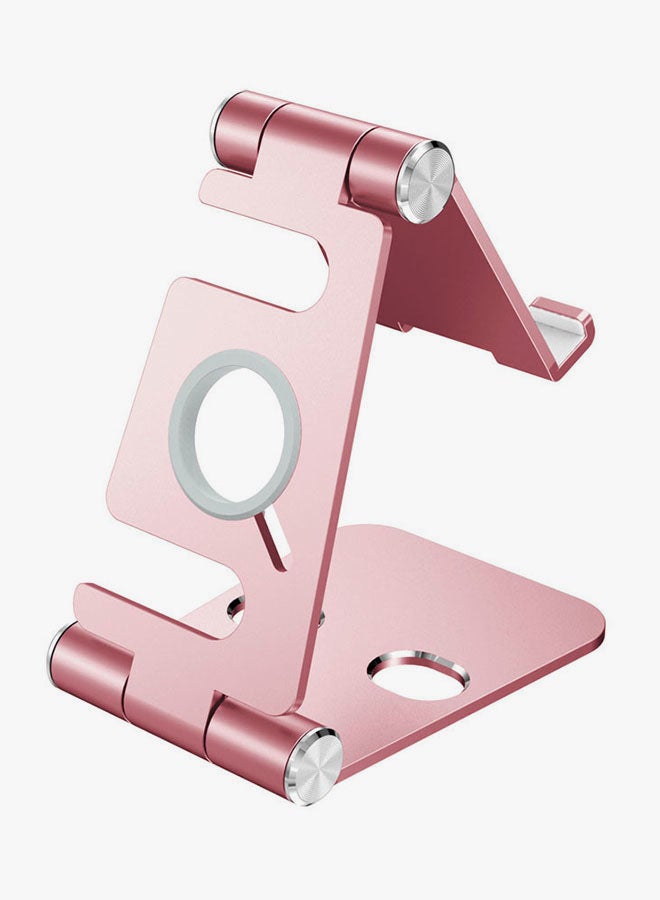 Voberry Mobile Phone Holder For Apple iPhone Rose Gold/Silver - Image 2