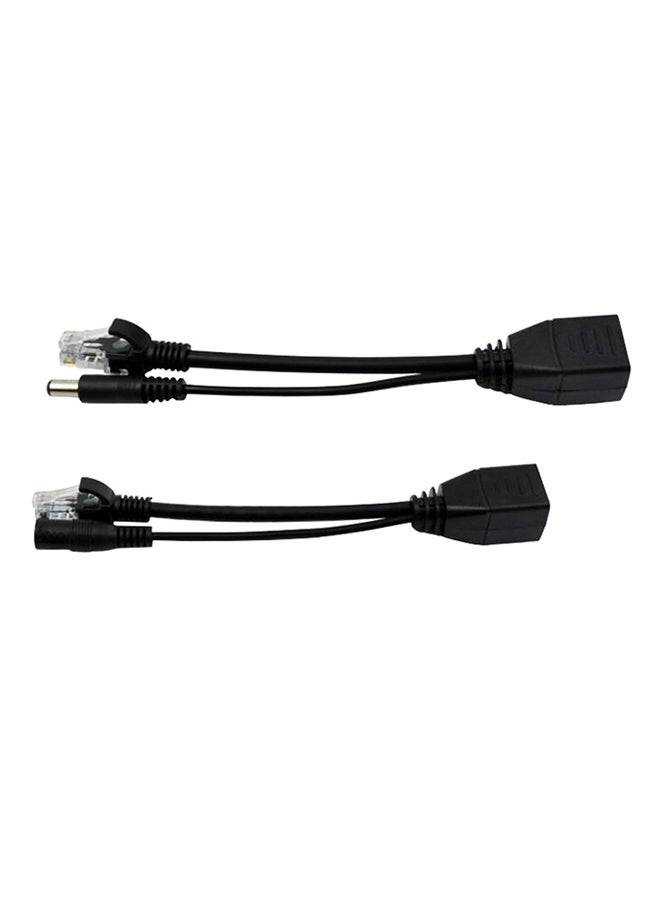 Voberry POE Splitter Injector Power Supply Module Black - Image 1