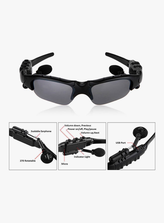 Voberry Bluetooth In-Ear Polarized Earphone Sunglasses  - Image 2