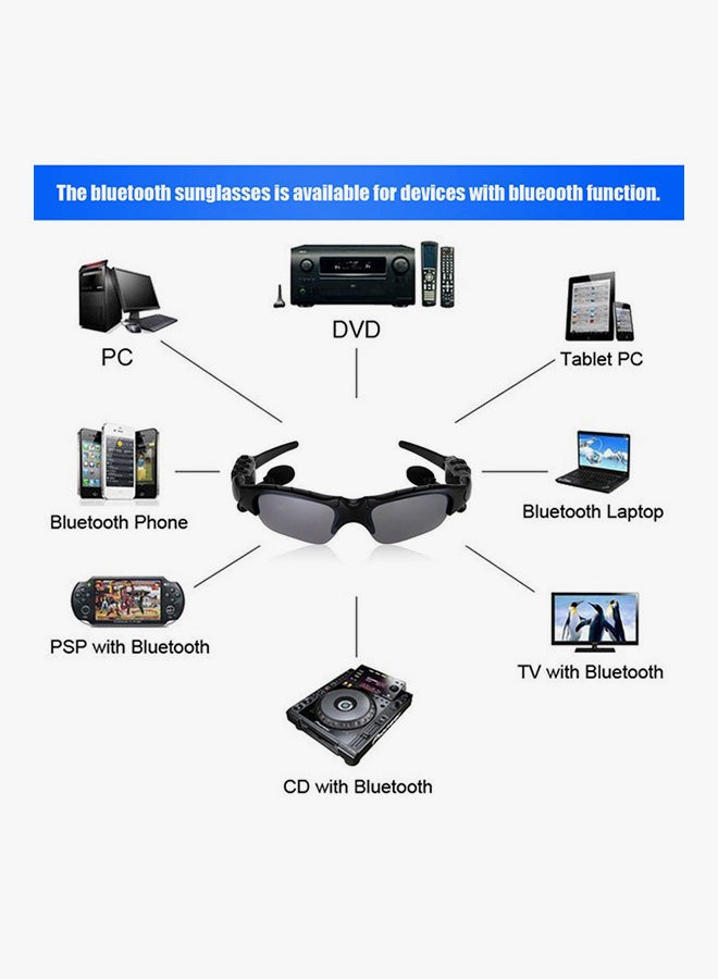 Voberry Bluetooth In-Ear Polarized Earphone Sunglasses  - Image 4