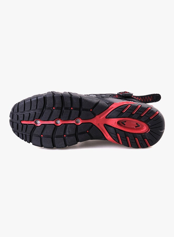 HUSK'SWARE - Slip-on Casual Sandals Red SXW_058 Red/Black/Grey - Image 1