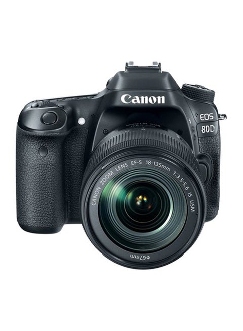 EOS 80D DSLR With EF-S 18-135mm f/3.5-5.6 IS USM Lens 24.2MP,LCD Touchscreen And Built-In Wi-Fi