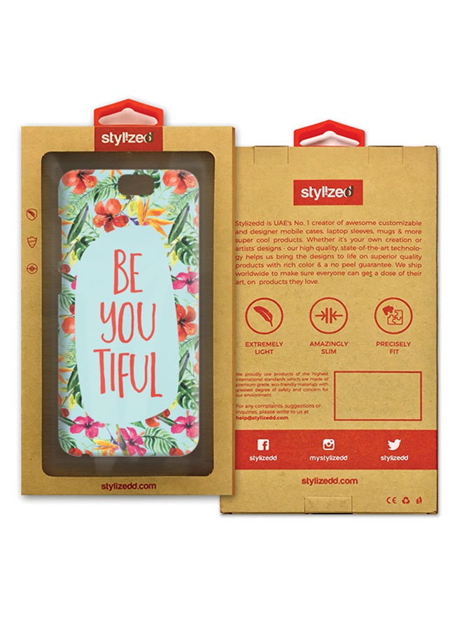 Stylizedd - Slim Snap Matte Finish Case Cover For HTC One A9 Beyoutiful - Image 1