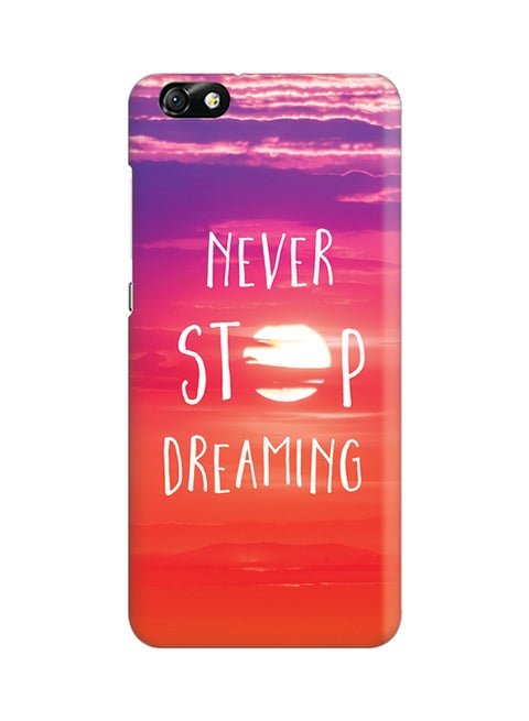Slim Snap Matte Finish Case Cover For Huawei Honor 4X Never Stop Dreaming