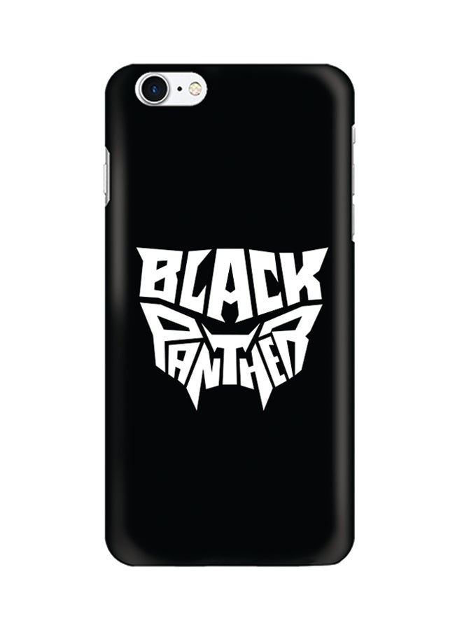 Slim Snap Matte Finish Case Cover For Apple iPhone 6/6S Black Panther